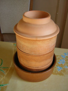 素焼きの発芽器